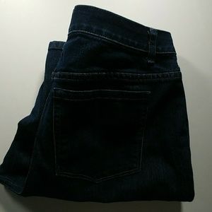 C.J. Banks dark wash straight leg jeans sz 14W